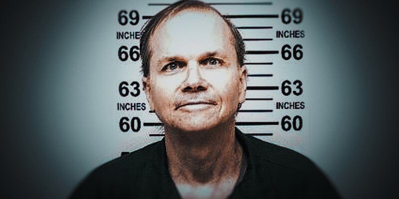 The mugshot of Mark David Chapman