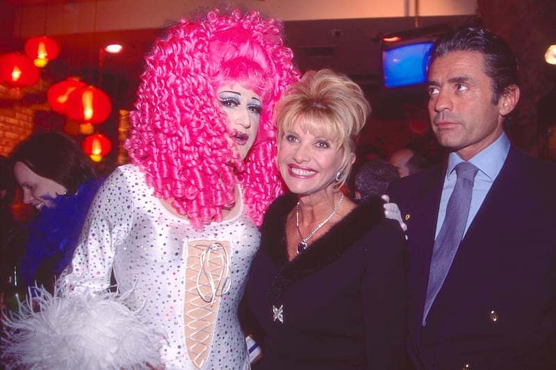 Ivana Trump and drag queen Miss Understood