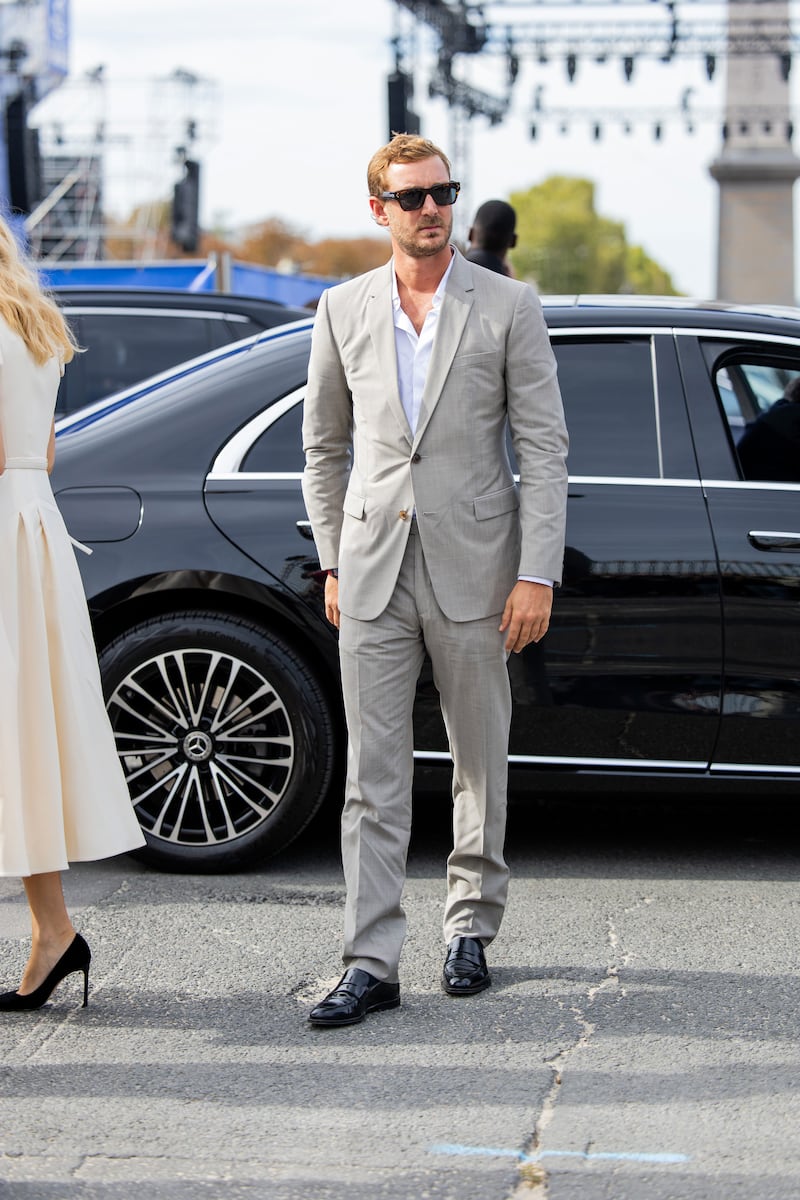 A photograph of Prince Pierre Casiraghi.