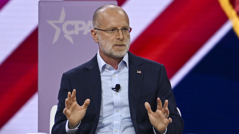 Brendan Carr speaks during the 2024 Conservative Political Action Conference (CPAC).