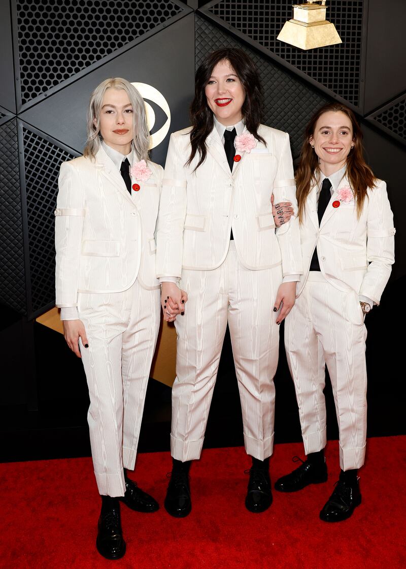 Phoebe Bridgers, Lucy Dacus, and Julien Baker