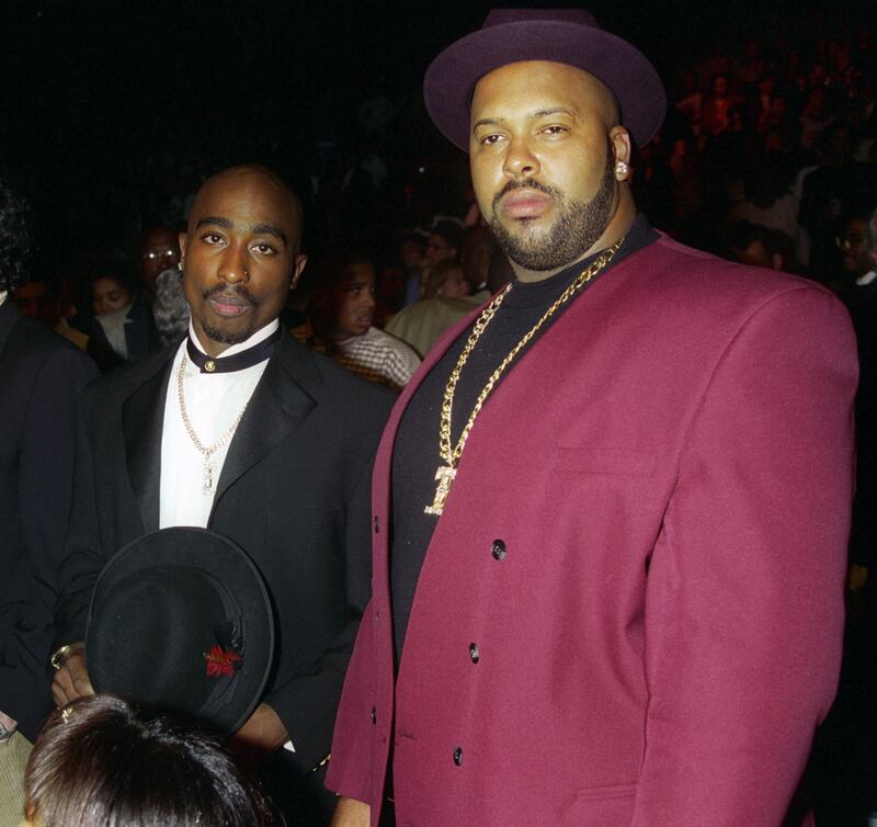 Tupac Shakur and Marion ‘Suge’ Knight