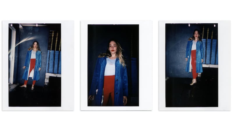 Polaroid photographs of Jemima Kirke