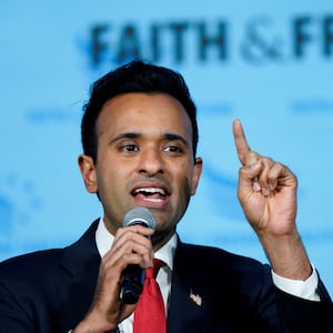 U.S. presidential candidate Vivek Ramaswamy