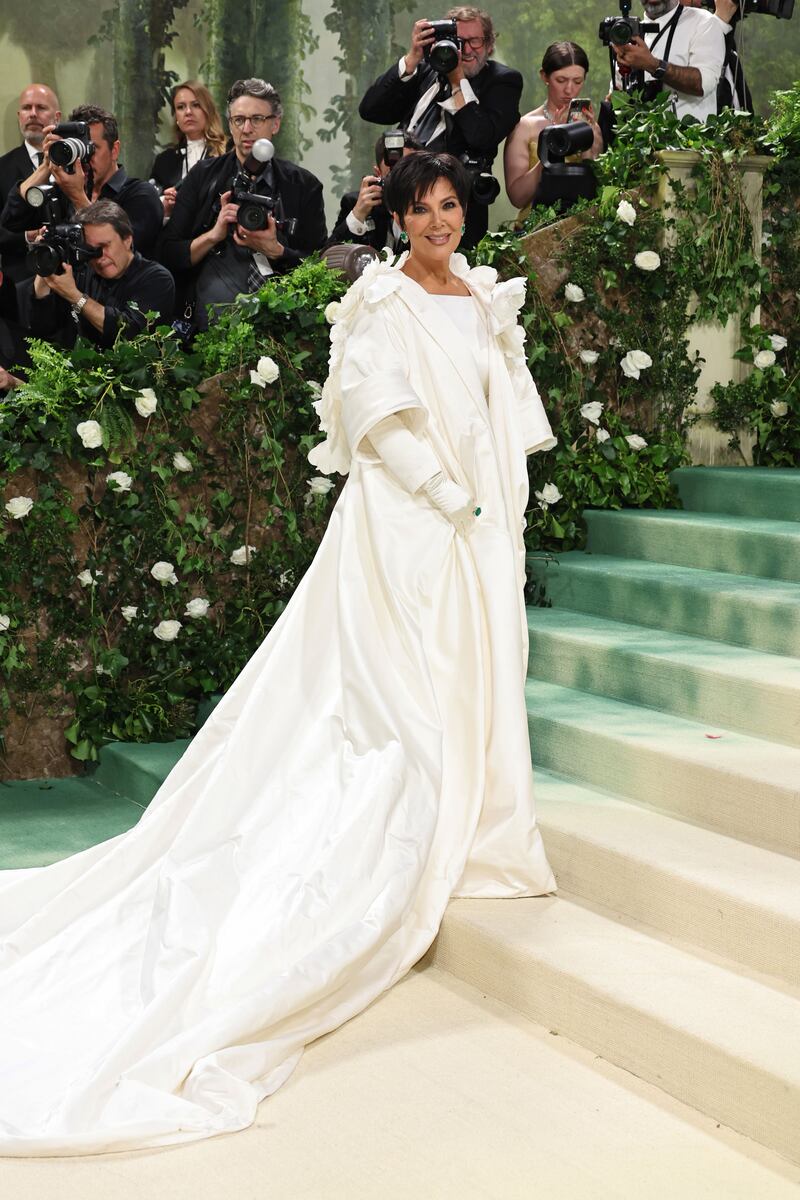 Kris Jenner at The Met Gala 2024