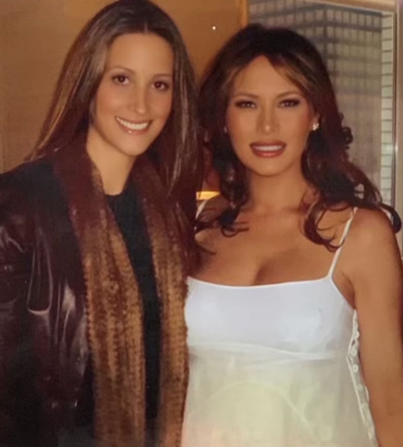 Stephanie Winston Wolkoff and Melania Trump