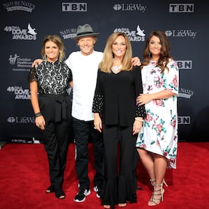 The Nelons arrives on the red carpet at the 49th Annual Dove Awards on October 16, 2018 at Allen Arena in Nashville, TN. 