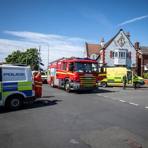 Police in Southport, Merseyside, where a man has been detained and a knife has been seized after a number of people were injured in a reported stabbing