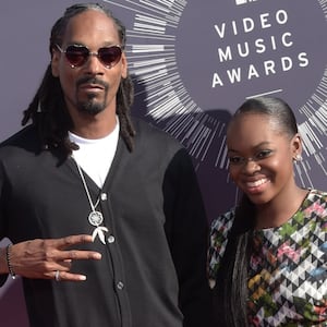 Snoop Dogg and his daughter Cori Broadus