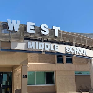 West Middle School in Colorado.