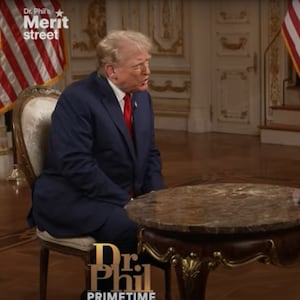 Dr. Phil interviews former President Donald Trump.