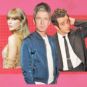 Taylor Swift Matty Healy Noel Gallagher