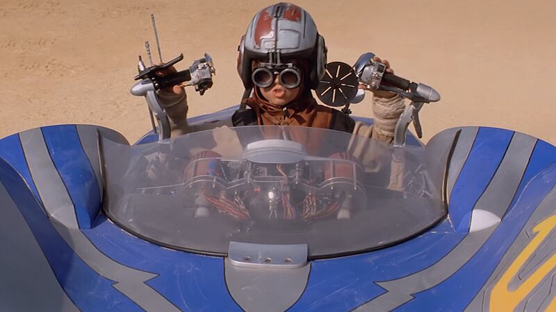 Photo still of The Podrace from The Phantom Menace