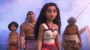 The cast of Moana 2.