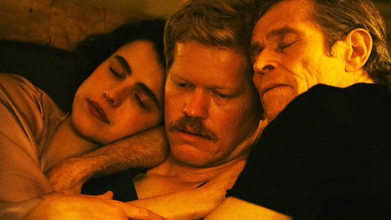 A photo including Margaret Qualley, Jesse Plemons, Willem Dafoe in the film Kind of Kindness