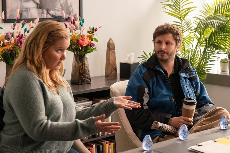 Amy Schumer and Michael Cera.