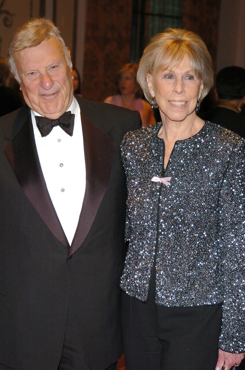 Robert Tisch and Joan Tisch at the Waldorf Astoria Hotel in New York City