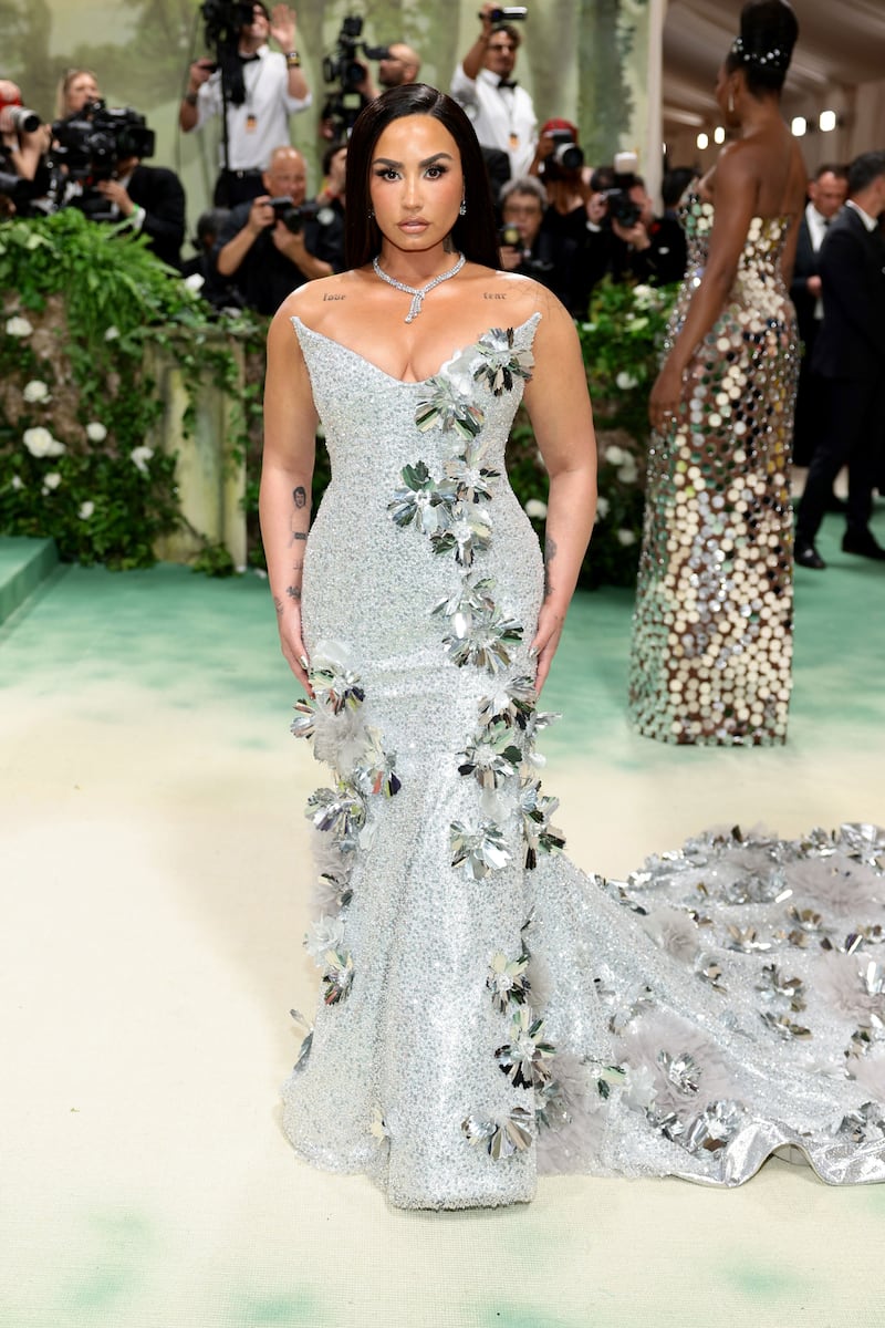 Demi Lovato at the Met Gala 2024