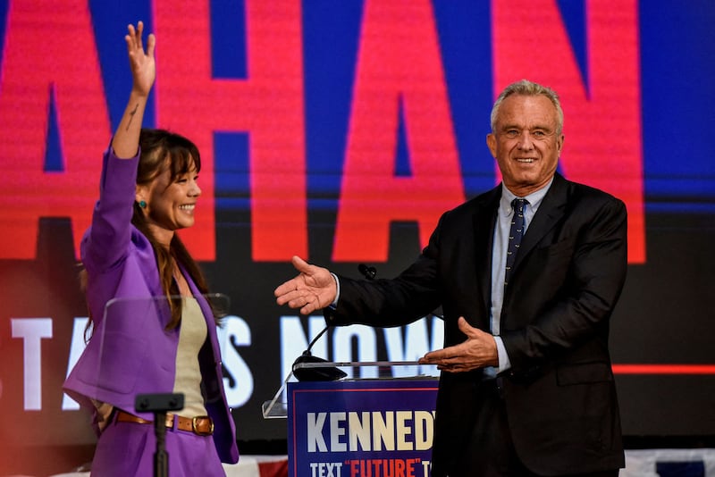 Robert F. Kennedy, Jr. and Nicole Shanahan