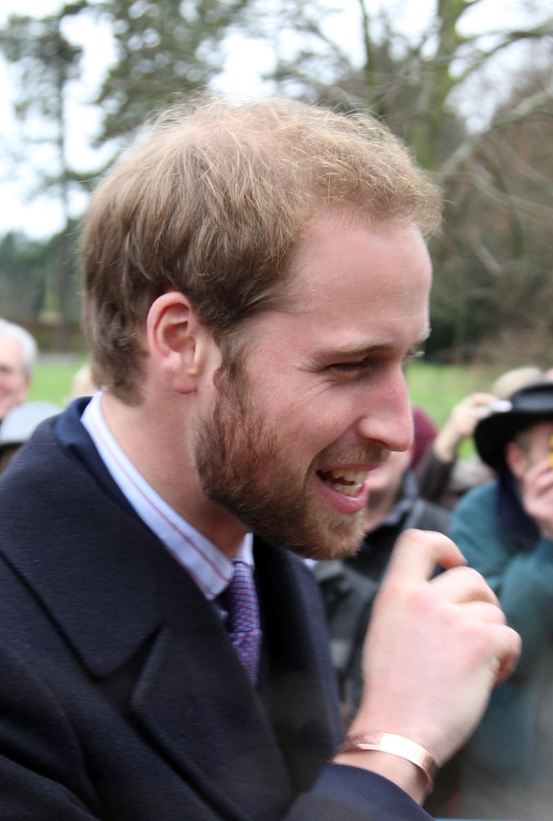 Prince William in 2012.