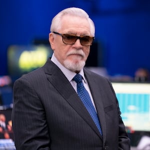 Brian Cox as Logan Roy in Succession