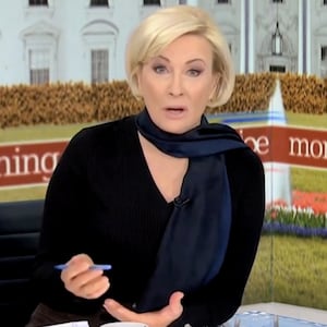 ‘Morning Joe’ host Mika Brzezinski explains why she met Donald Trump at Mar-a-Lago on The Daily Beast Podcast.