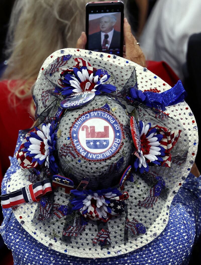 RNC fashion hat