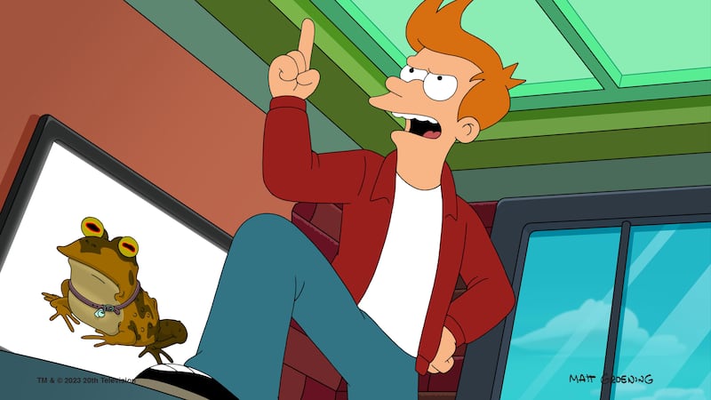 Still from new season of Futurama