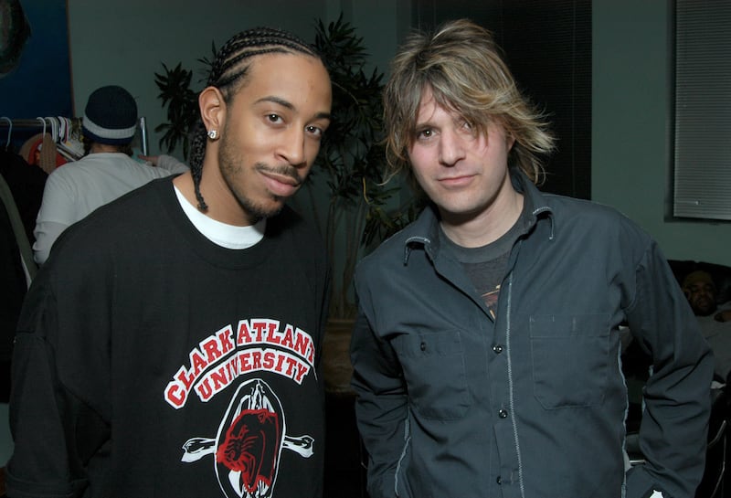 Greig Nori, seen with Ludacris, in 2005