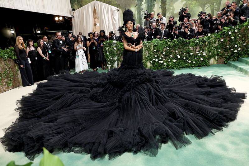 Cardi B at the Met Gala 2024