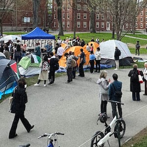 Harvard Gaza protest