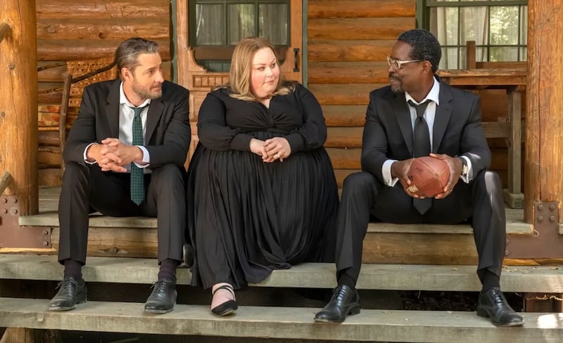 Justin Hartley, Chrissy Metz, and Sterling K. Brown in This Is Us