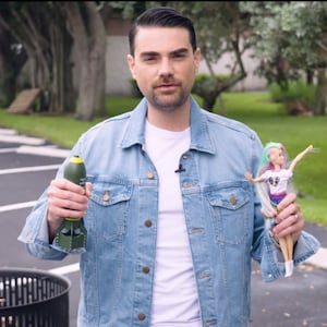 Ben Shapiro is really angry at the new movie "Barbie." 