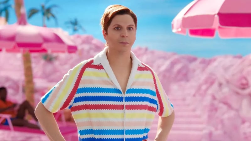 Film still of Michael Cera in Barbie.