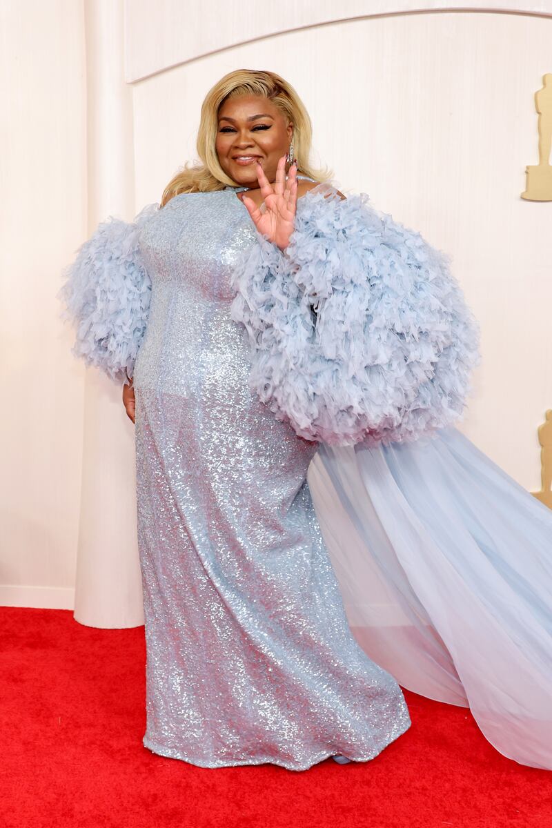 Da'Vine Joy Randolph at the Oscars 