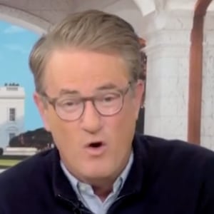 MSNBC’s Joe Scarborough calls out Donald Trump’s “laughable” hypocrisy over Joe Biden's “garbage” comment.