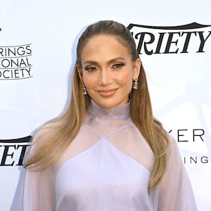 Jennifer Lopez at the Palm Springs International Film Festival