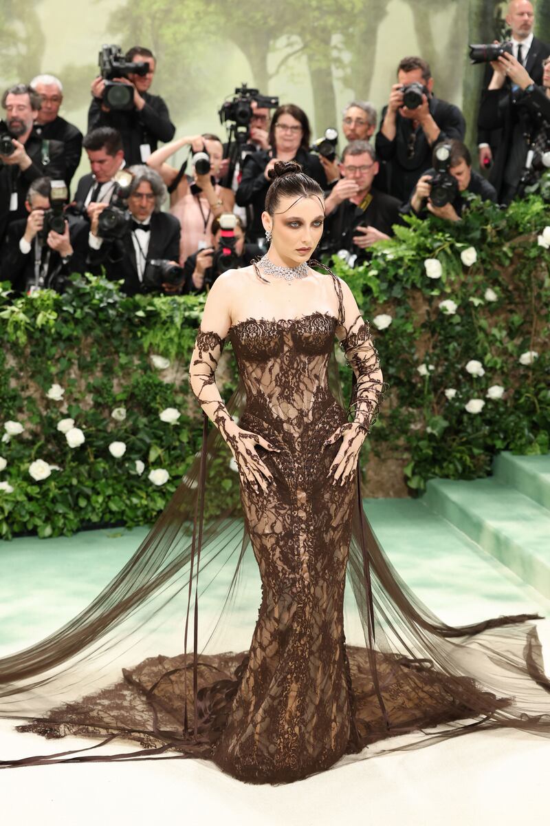 Emma Chamberlain at the 2024 Met Gala