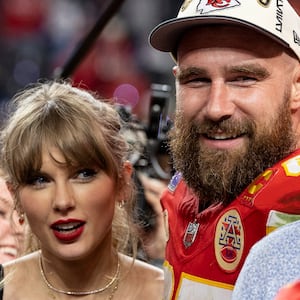 Taylor Swift and Travis Kelce