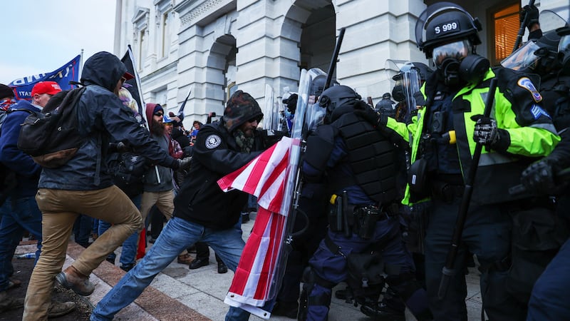 January 6 riot, Capitol building