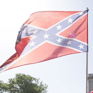 An image of the Confederate flag.