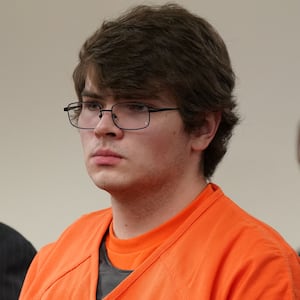 Payton Gendron at his February 2023 state sentencing hearing. 