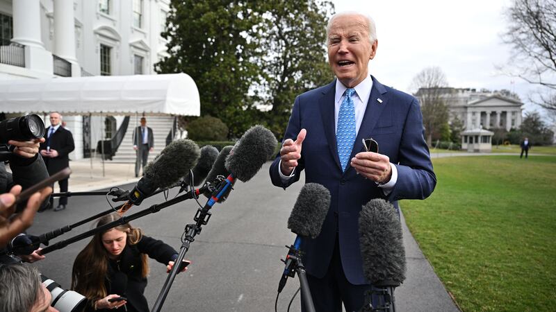 A photo including U.S. President Joe Biden