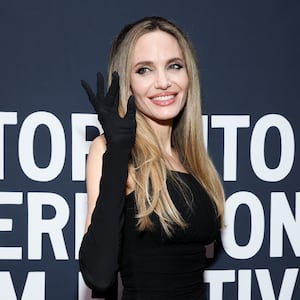 A photo of Angelina Jolie at TIFF