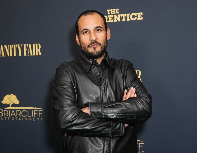 Ali Abbasi attends "The Apprentice" New York premiere.