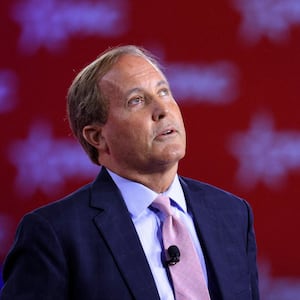 Texas Attorney General Ken Paxton speaks at the Conservative Political Action Conference (CPAC) in Dallas, Texas, U.S.