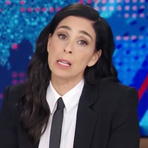 Sarah Silverman on "The Daily Show"