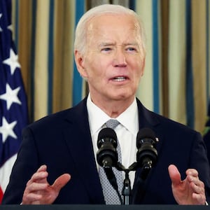 President Joe Biden delivers remarks at the White House in Washington, D.C. on January 2, 2025.