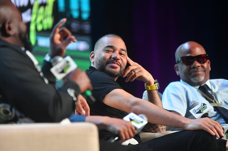 DJ Envy onstage during 2022 InvestFest