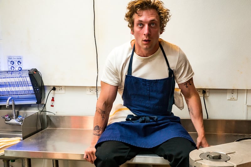 Jeremy Allen White in The Bear.